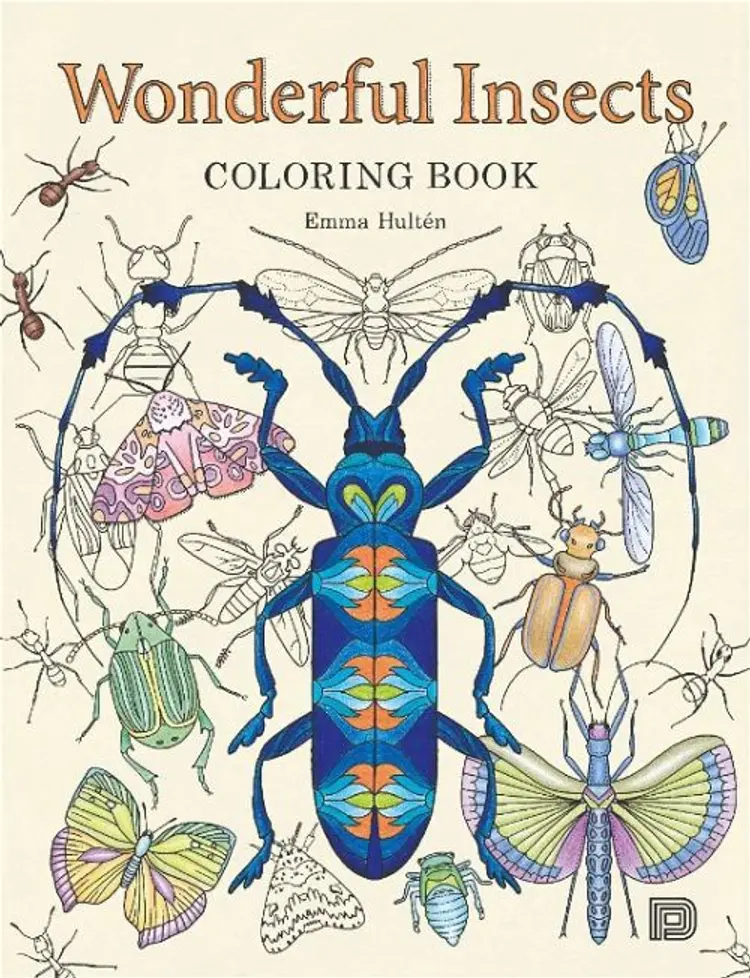 Wonderful Insects Coloring Book af Emma Hultén