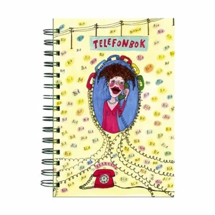Adressbok -Telefonbok - Adressebog - Telefonbog - Pernilla Stalfelt af Hjelm Förlag