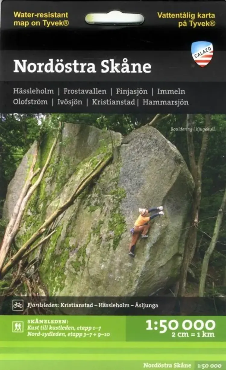 Nordöstra Skåne : 1:50 000 af Calazo