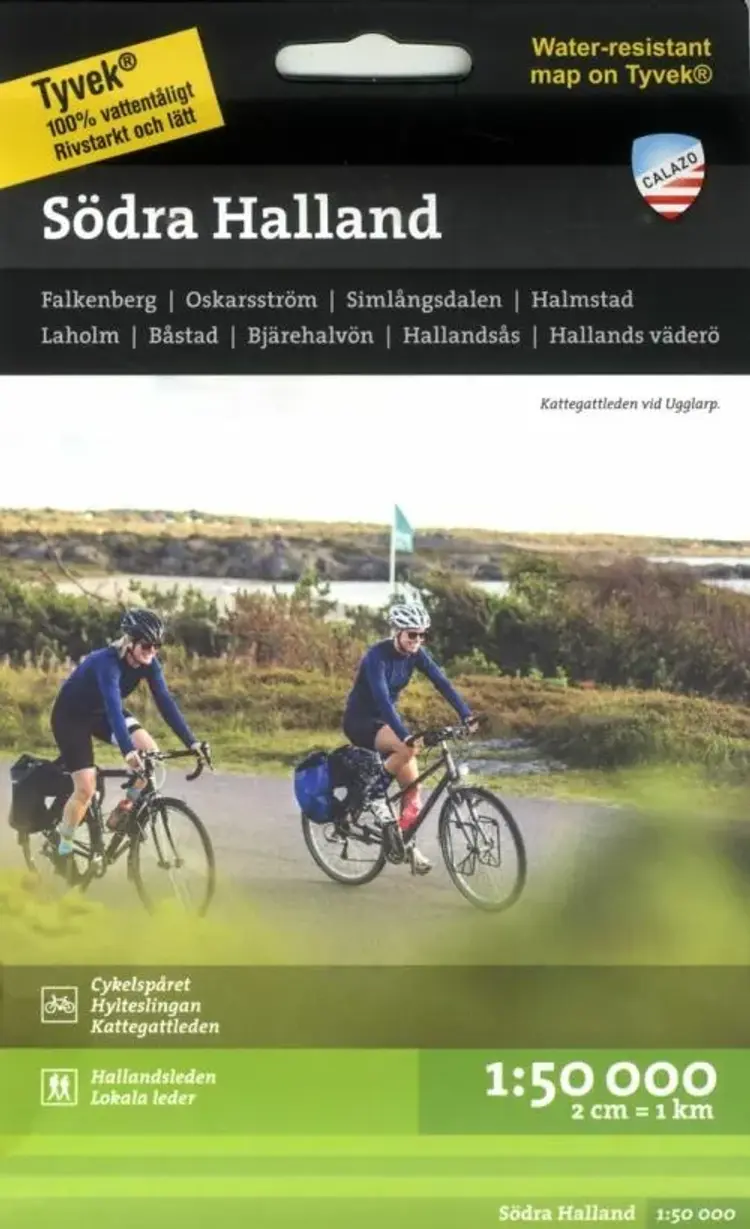 Södra Halland : 1:50 000 af Calazo