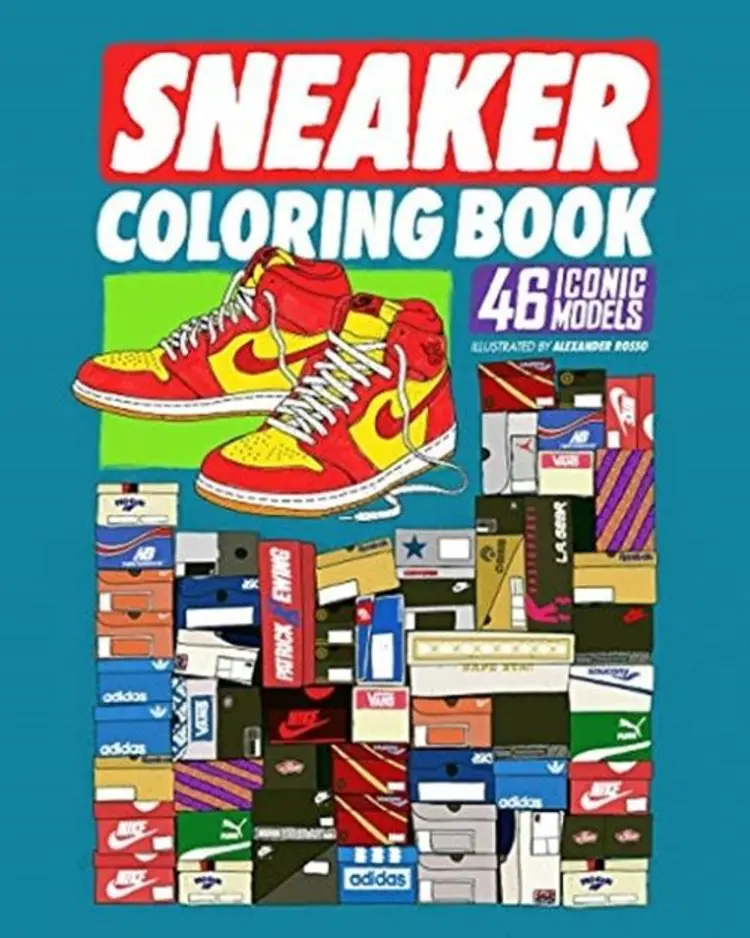 Sneaker Coloring Book af Alexander Rosso