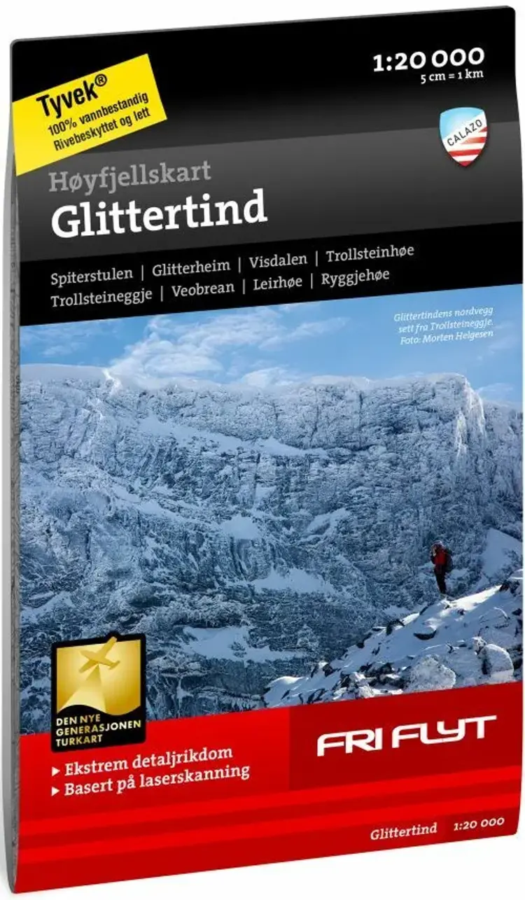 Glittertind 1:20 000 af Calazo