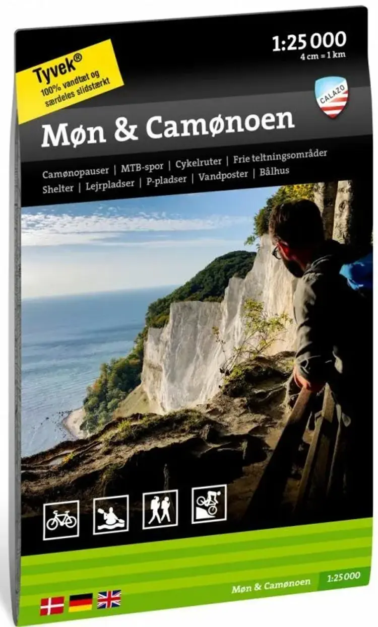 Møn & Camønoen 1:25 000 af Calazo