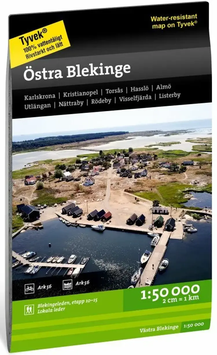 Östra Blekinge 1:50 000 af Calazo