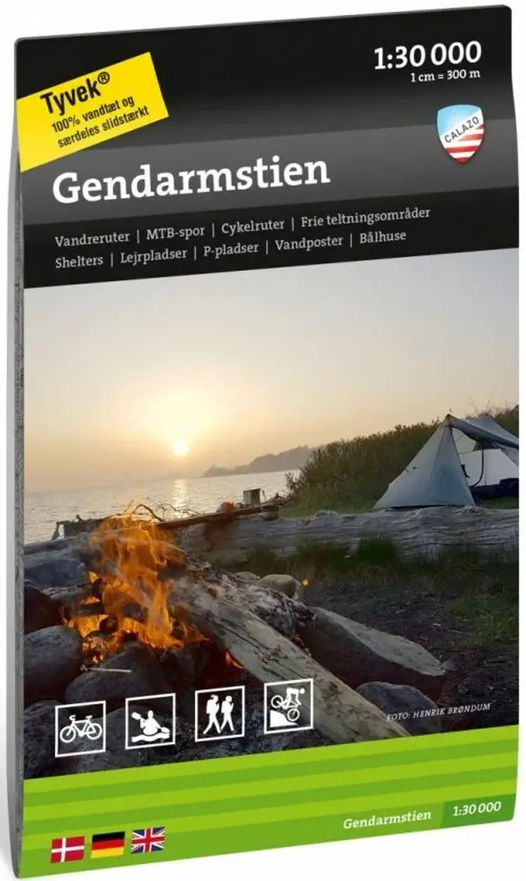 Gendarmstien 1:30 000 af Calazo