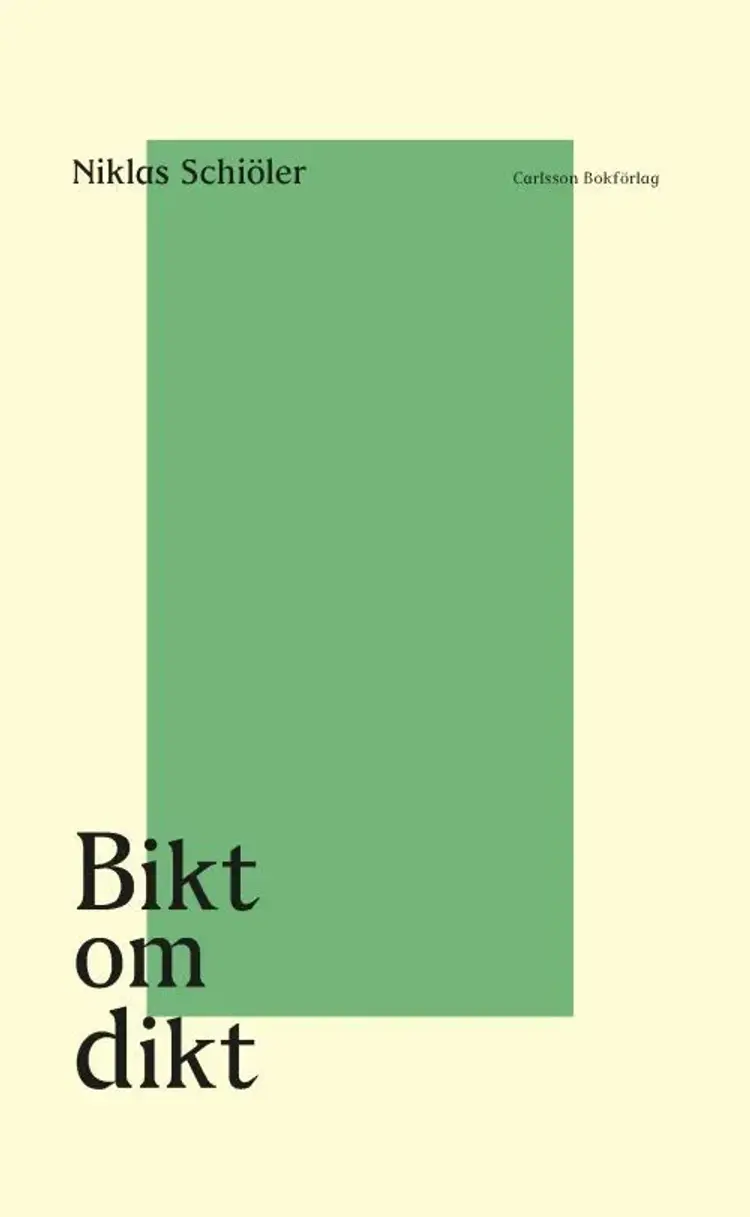Bikt om dikt af Niklas Schiöler