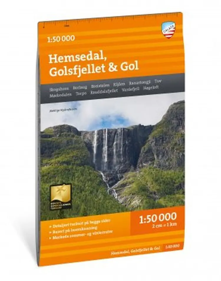 Hemsedal 1:50 000 af Calazo