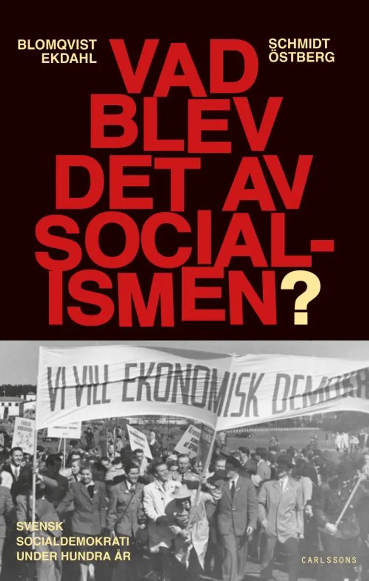 Vad blev det av socialismen? : svensk socialdemokrati under hundra år af Werner Schmidt