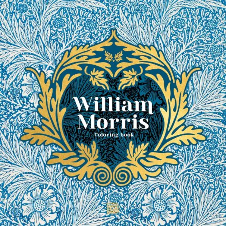 William Morris coloring book af William Morris
