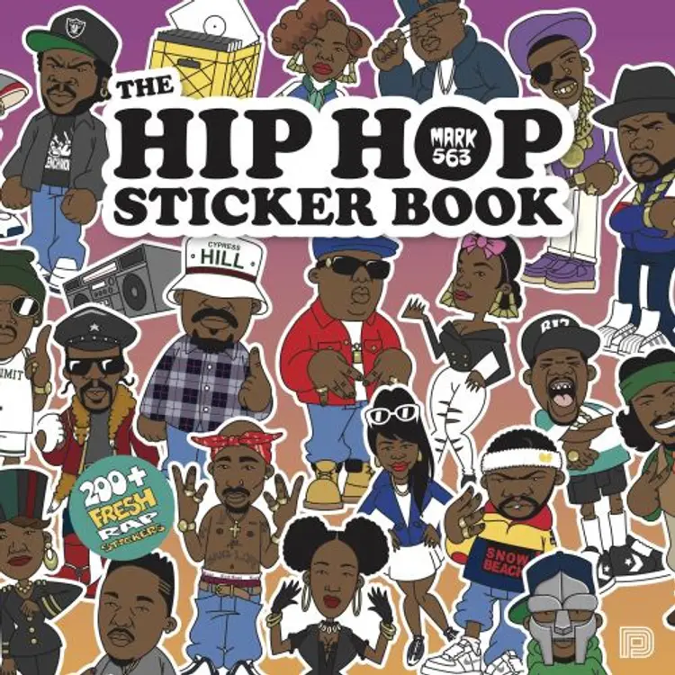 The Hip hop sticker book : Mark 563 af Dokument Press