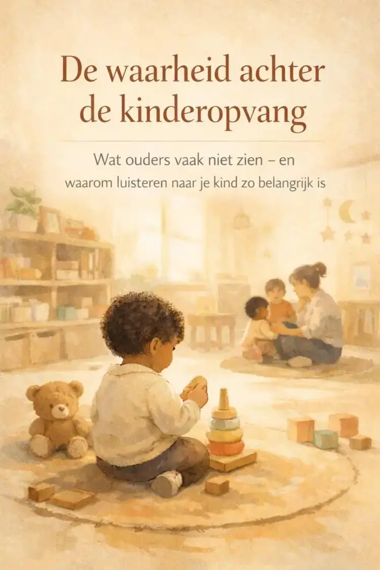 De waarheid achter de kinderopvang. af Maria Rahman