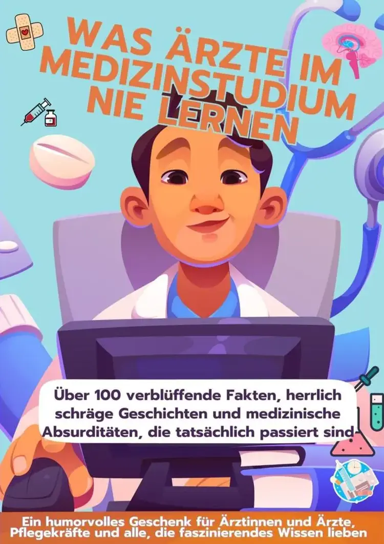 WAS ÄRZTE IM MEDIZINSTUDIUM NIE LERNEN: Ein humorvolles Geschenk für Ärztinnen und Ärzte, Pflegekräfte und alle, die faszinierendes Wissen lieben af Samantha von der Visite