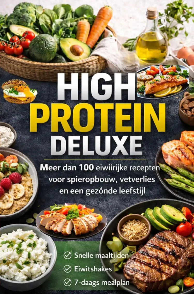 High Protein Deluxe – Meer dan 100 eiwitrijke recepten voor spieropbouw, vetverlies en een gezonde leefstijl af Emily Carter