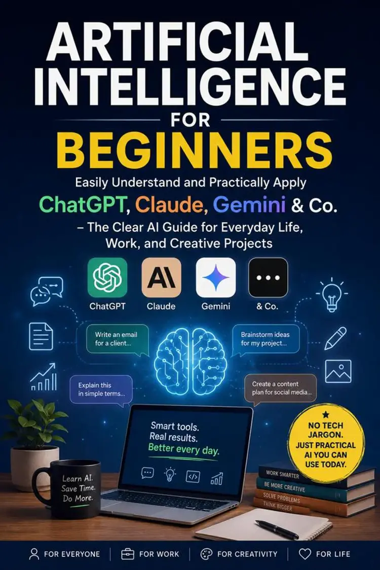 ARTIFICIAL INTELLIGENCE FOR BEGINNERS:  Easily Understand and Practically Apply ChatGPT, Claude, Gemini & Co. af Olivia Bloom