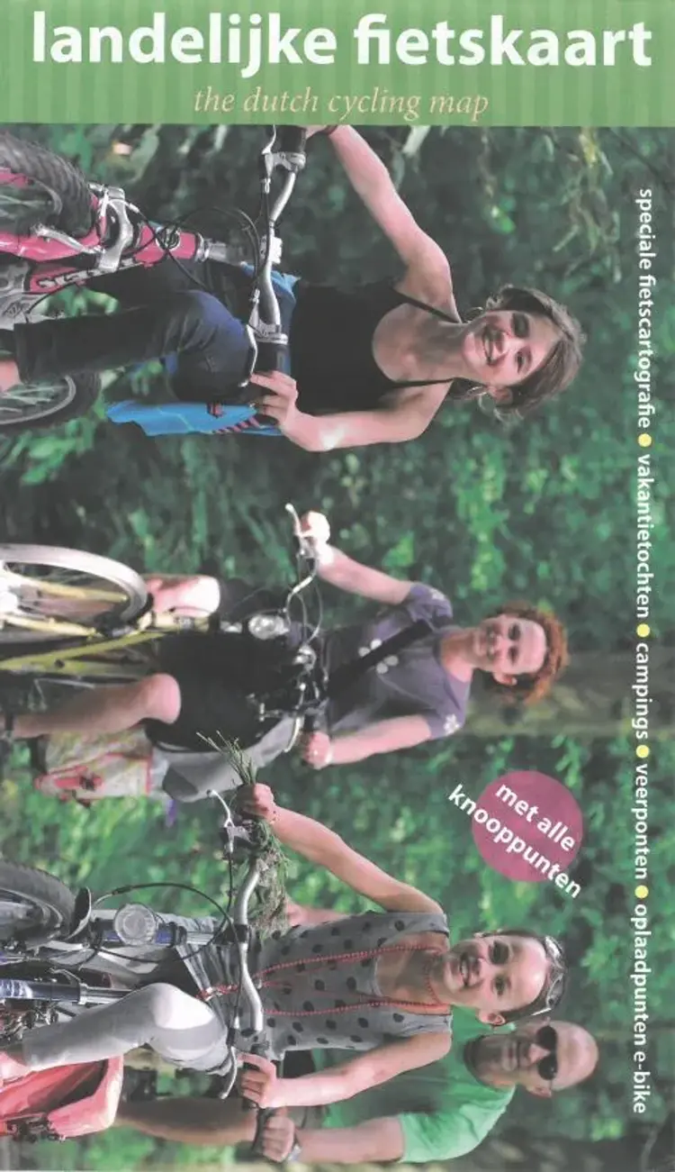 Netherlands national cycling map, The - junction map af IGN