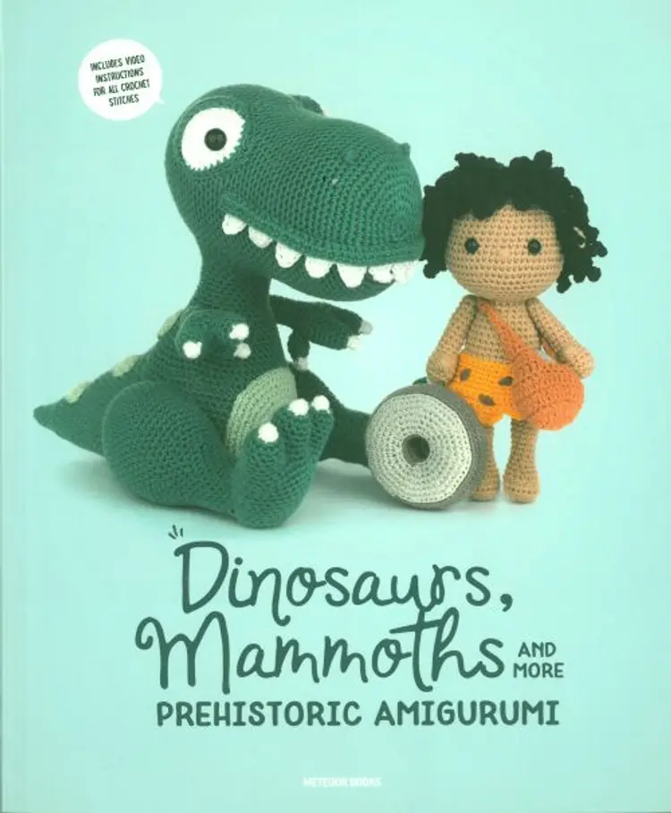 Dinosaurs, Mammoths and More Prehistoric Amigurumi af Joke Vermeiren