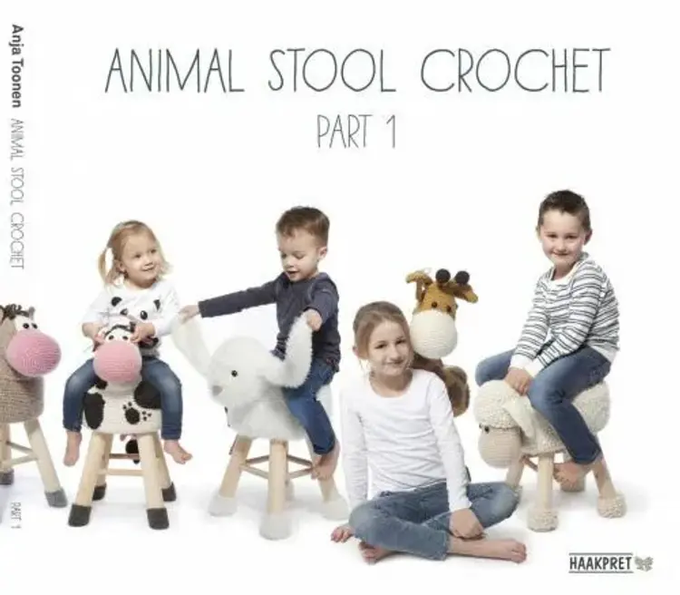 Animal Stool Crochet, part 1 af Anja Toonen