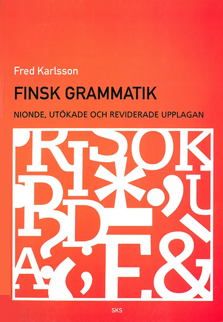 Finsk grammatik af Fred Karlsson