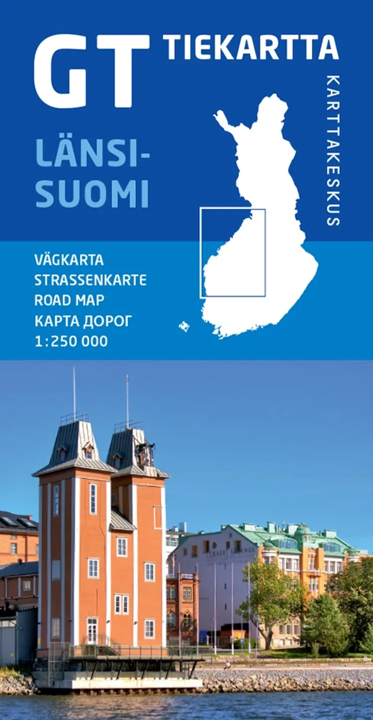 Länsi-Suomi / Väst-Finland af Karttakeskus