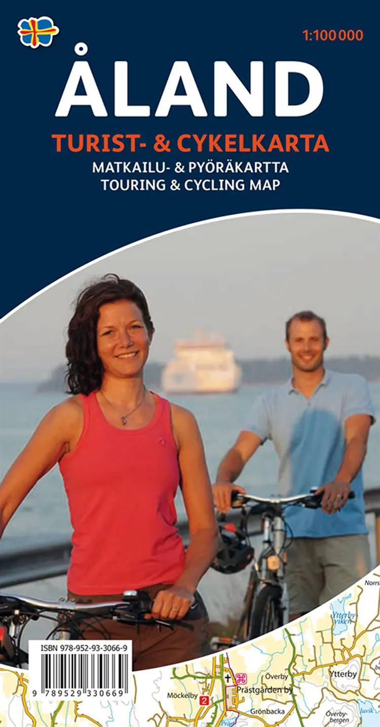 Åland : turist- & cykelkarta af Strax Kommunikation