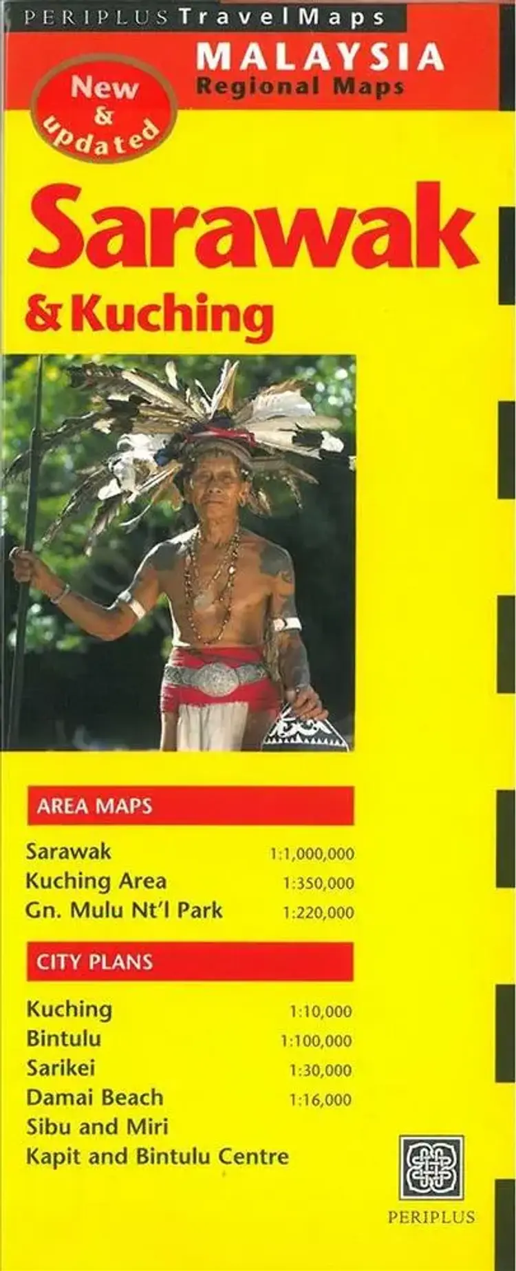 Sarawak & Kuching, Malaysia Regional Maps