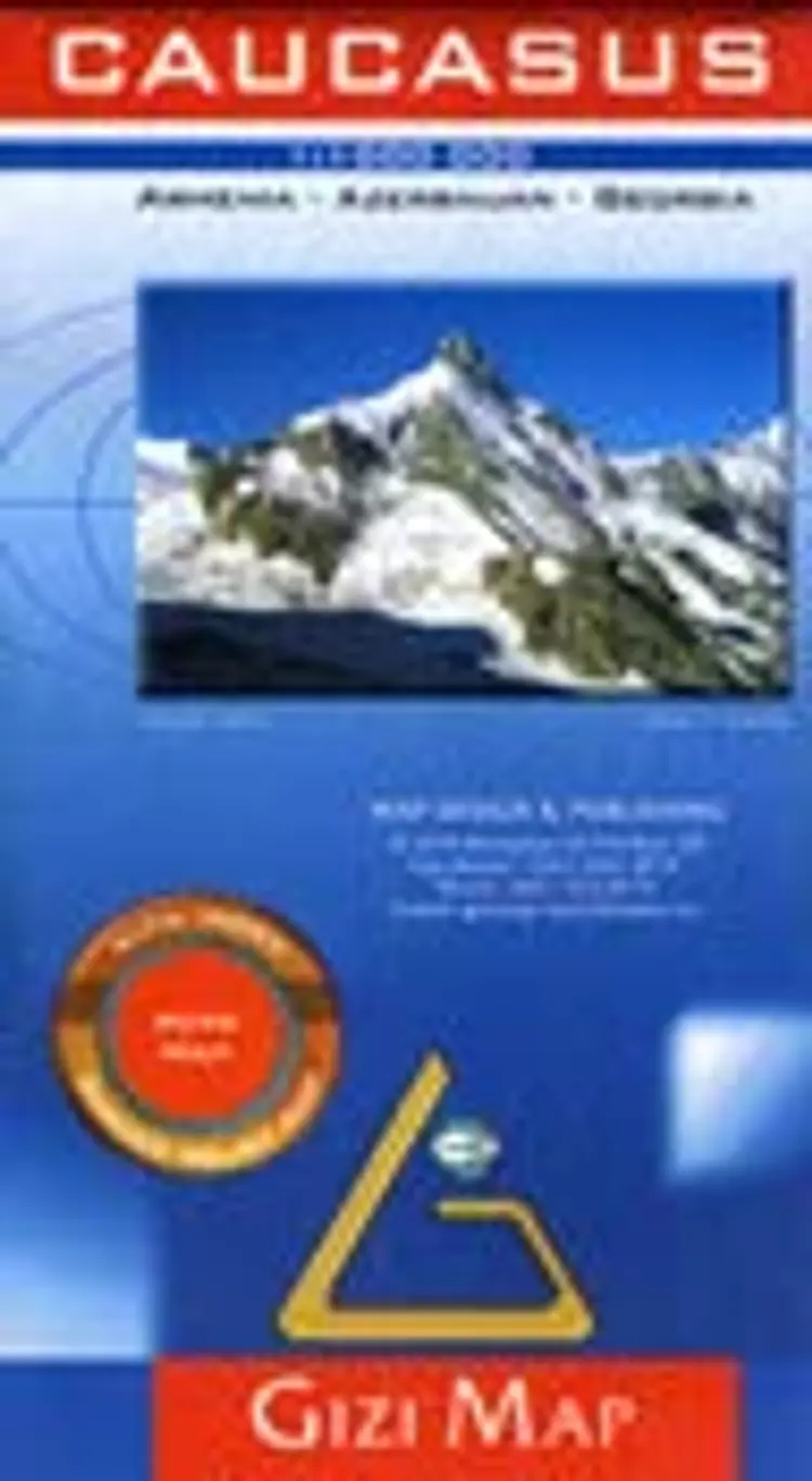 Caucasus af Gizi Map
