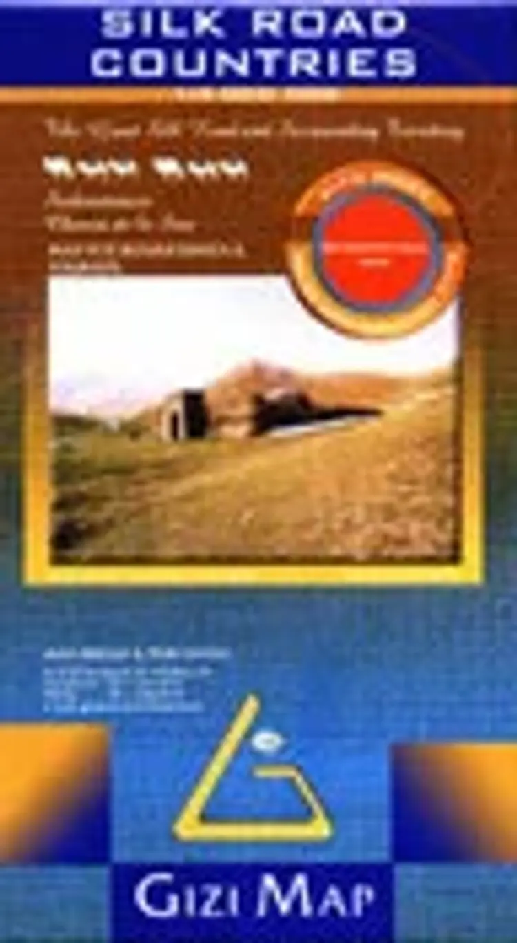 Silk Road Countries af Gizi Map