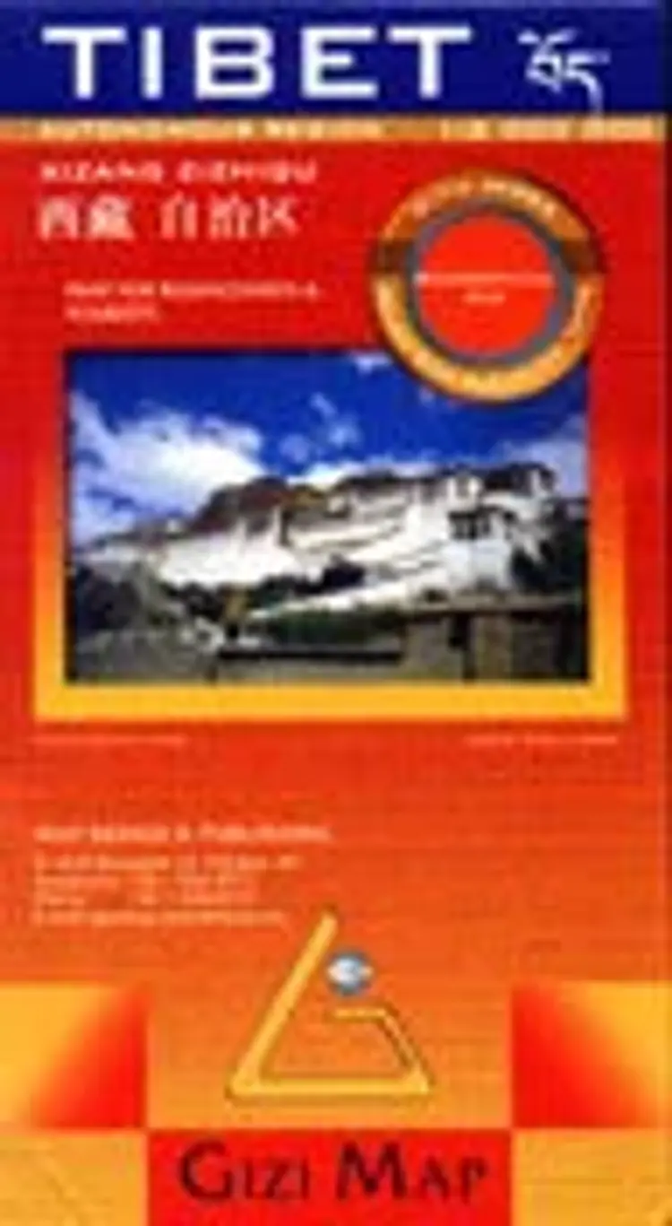 Tibet af Gizi Map