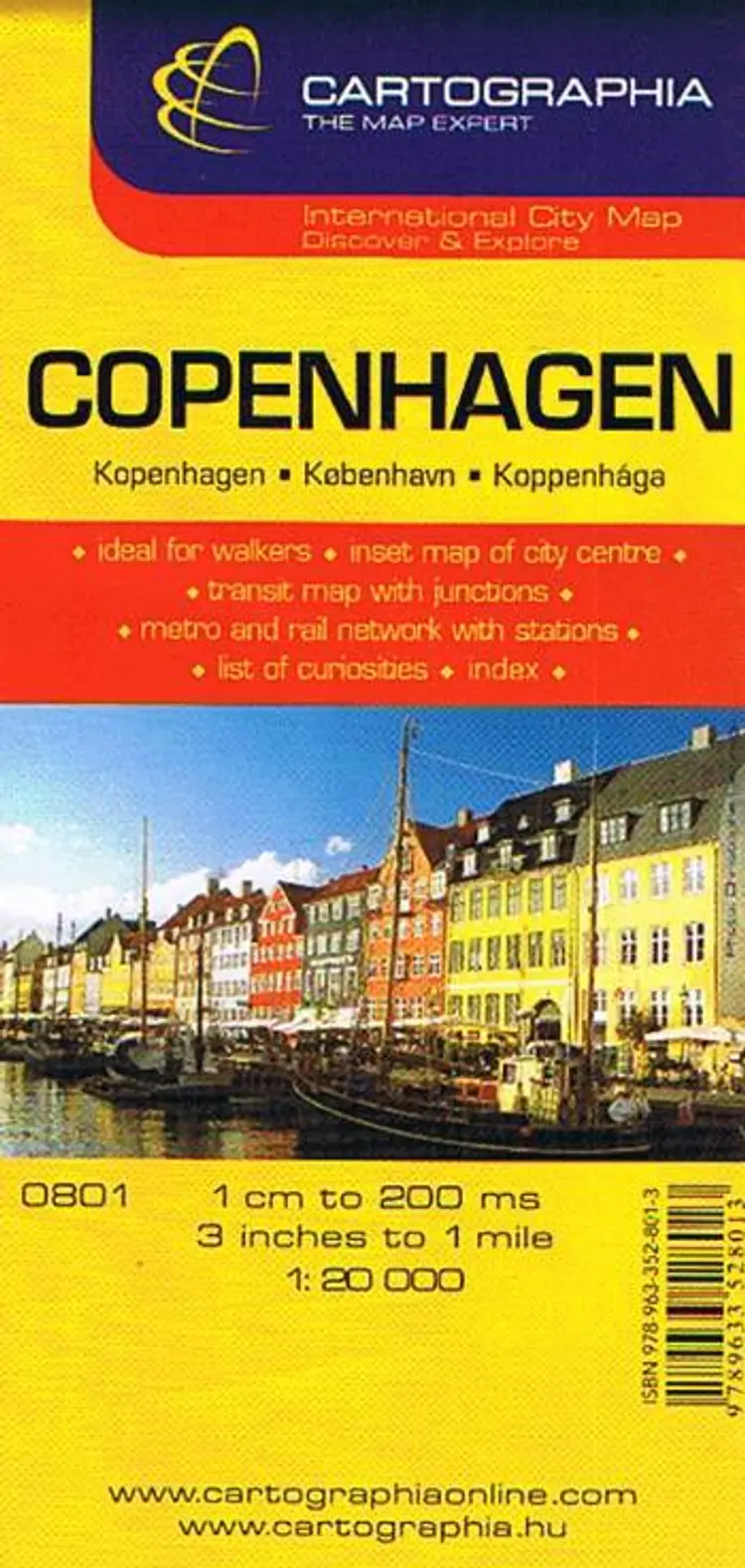 Copenhagen af Michelin/Cartographia