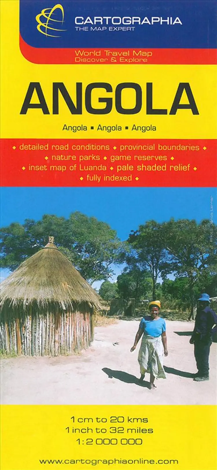 Angola af Michelin/Cartographia