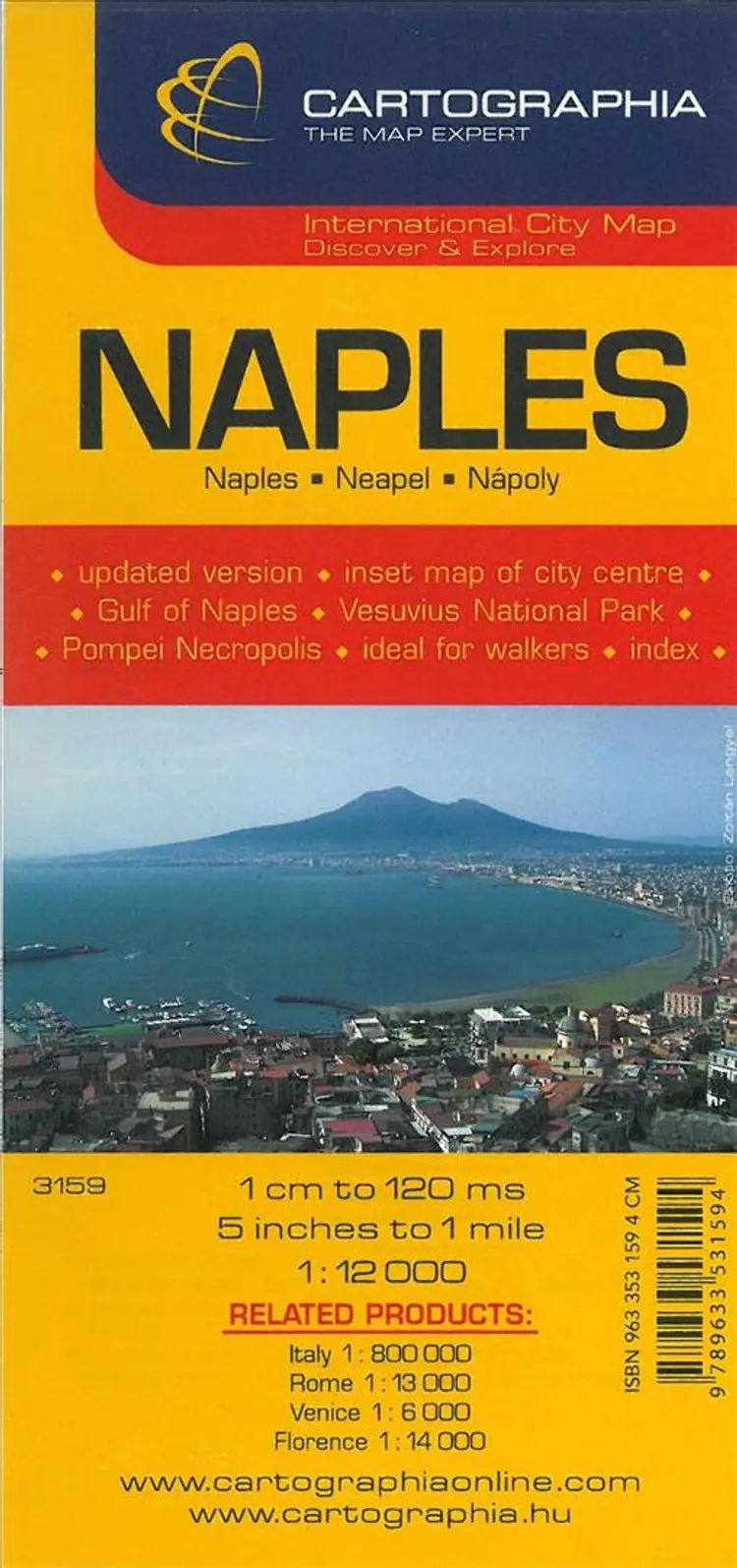 Naples af Michelin/Cartographia