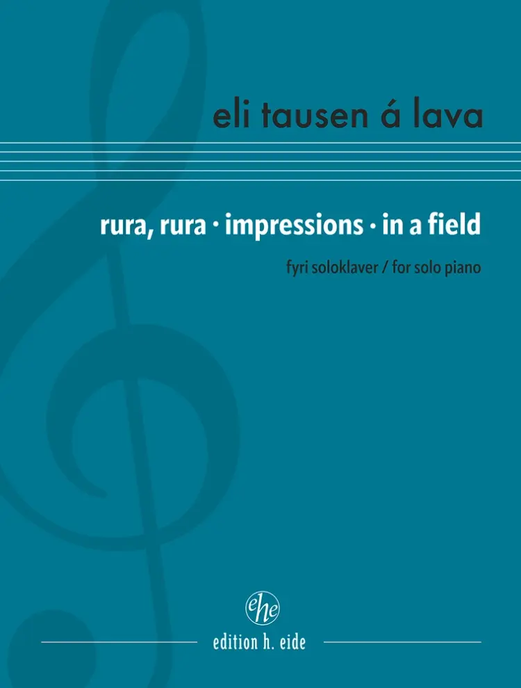 rura, rura • impressions • in a field af Eli Tausen á Lava
