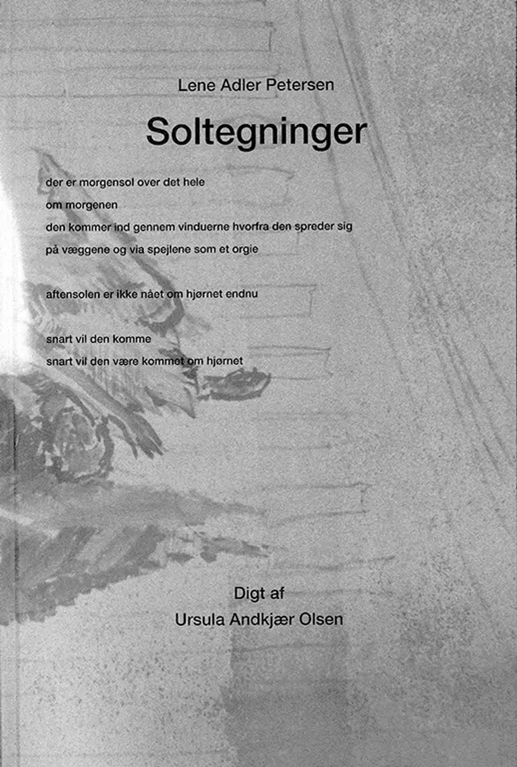 Soltegninger af Lene Adler Petersen