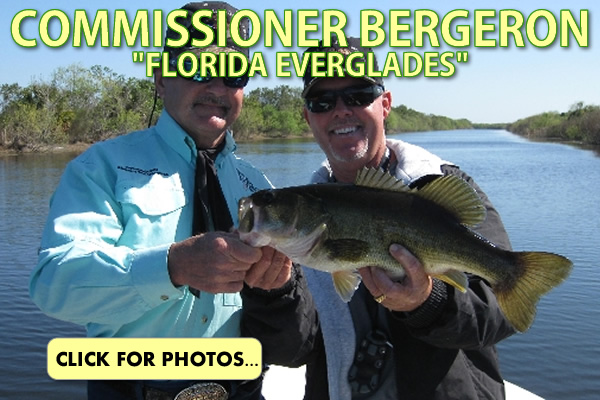 Commissioner Bergeron Fishing Florida Everglades