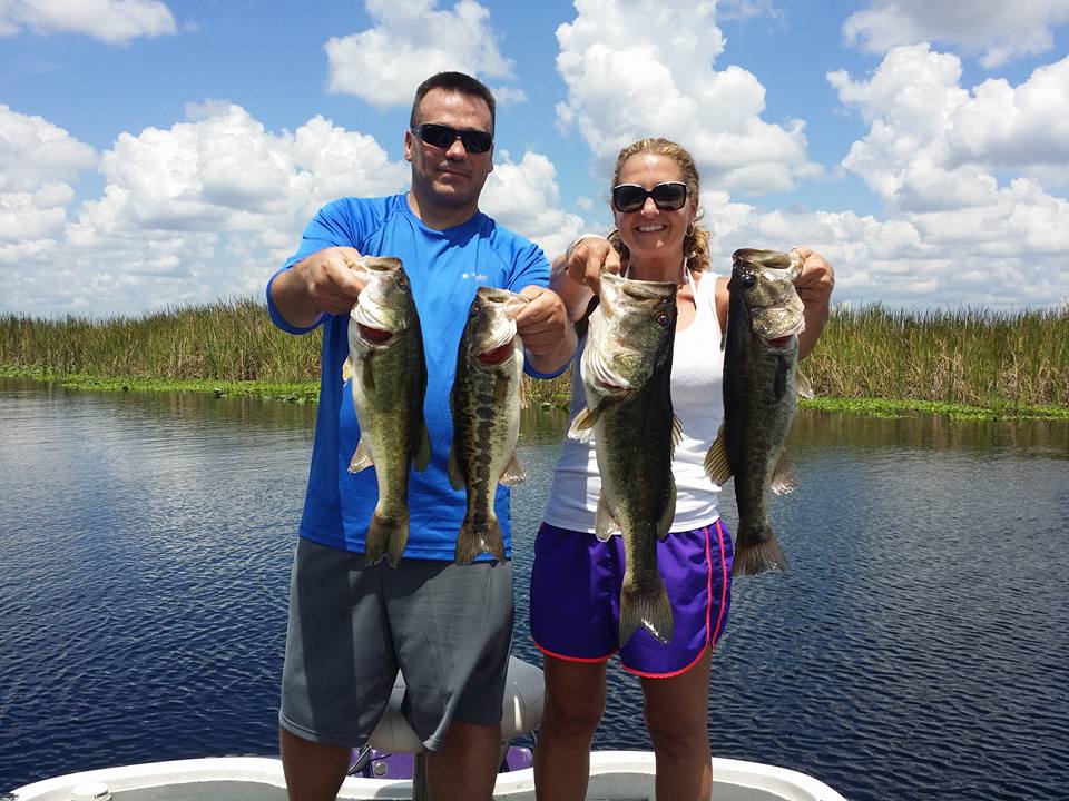 Everglades - Bass striped fishing  