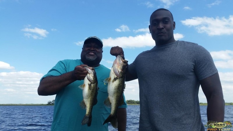 central florida trophy bass fishing with wild shiners