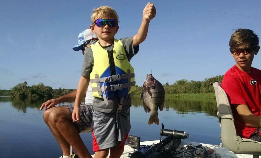 St Johns River Bream Fishing Trip - #1 St Johns Charters