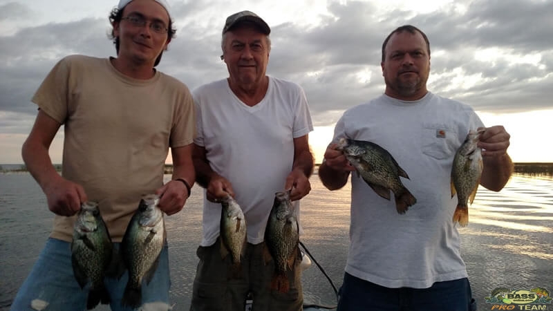 Lake Idylwild black crappie angler