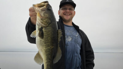 Late winter into spring is the best time to catch large largemouth bass