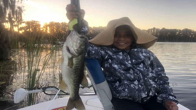 Central Florida big bass fishing lakes