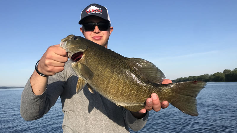 Topwater Smallmouth Bass Fishing 1