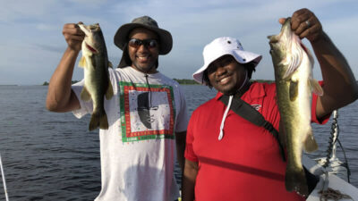 Schooling Summer Largemouth Bass 1