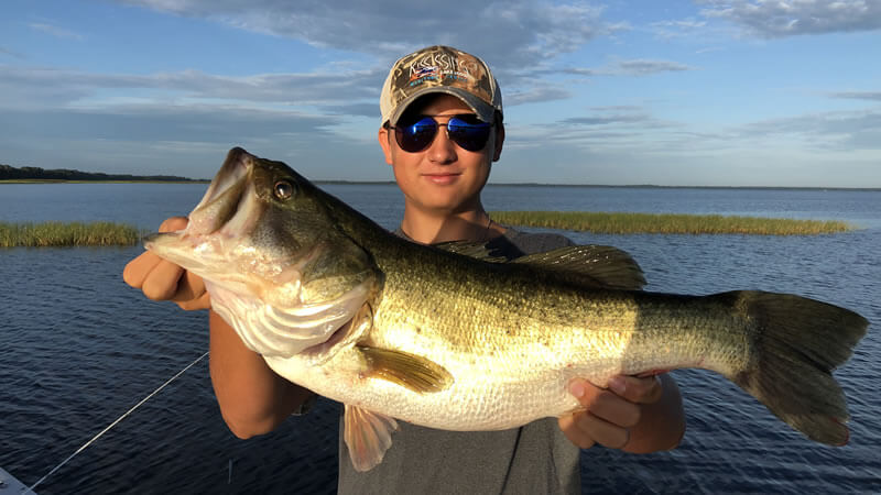 Bass fishing in Florida