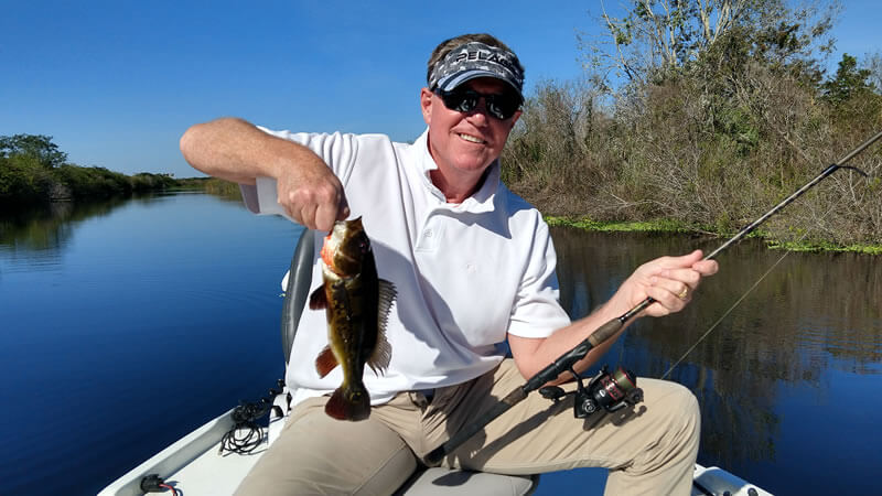 Freshwater fishing with fishing rods on the shore of the pond