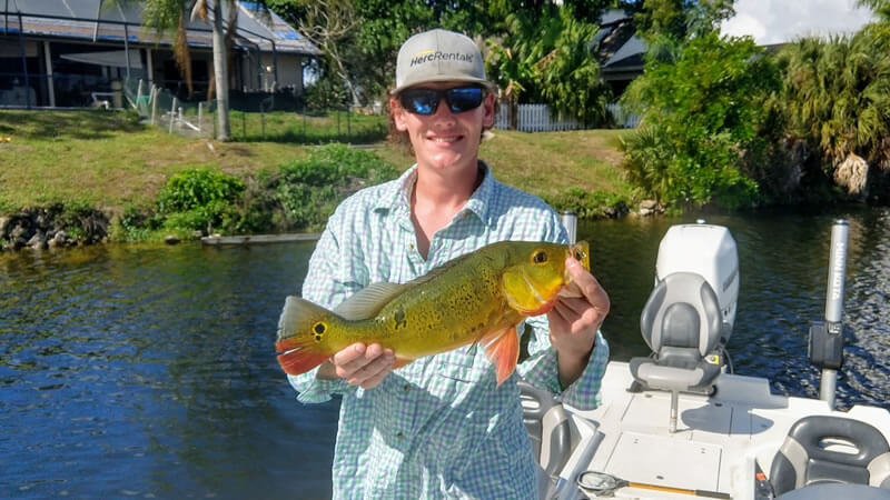 January Naples Bass Fishing 1