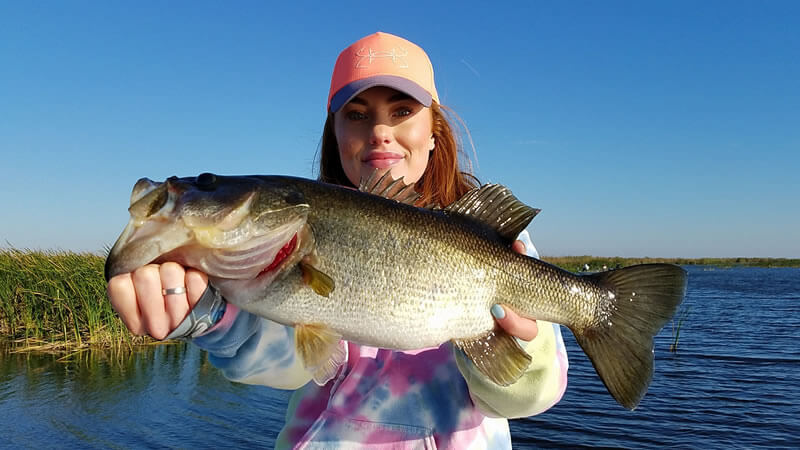 Girls Can't Fish? Says Who? - Lake Okeechobee Bass Fishing Guides