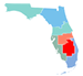 Okeechobee Region Map