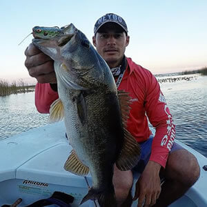 Capt Robert with Cody Hopkins holding the slab that broke the record