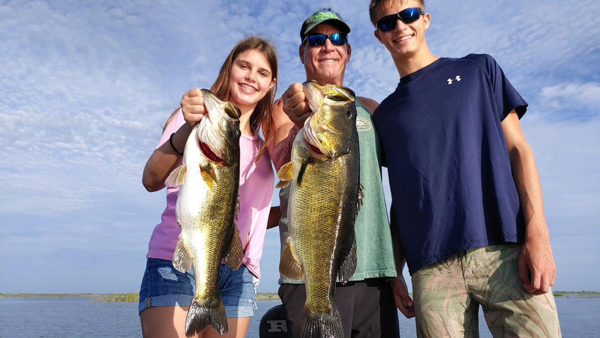 famous stick marsh biggest bass - central florida bass fishing