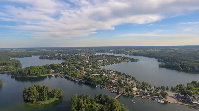 Lake Allatonna Bird view of Cartersville Bartow County